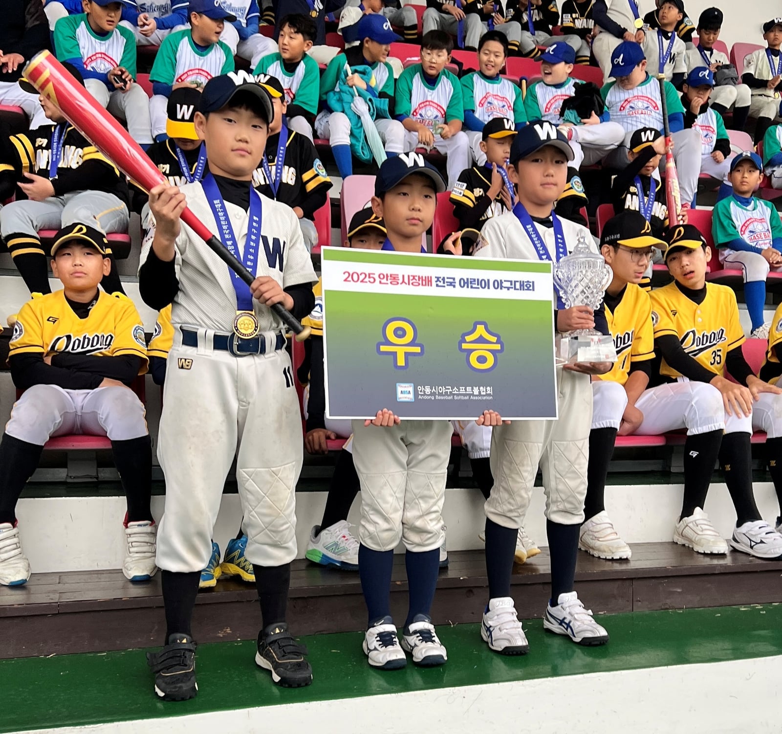 안동시장배 전국어린이야구대회 우승! 2