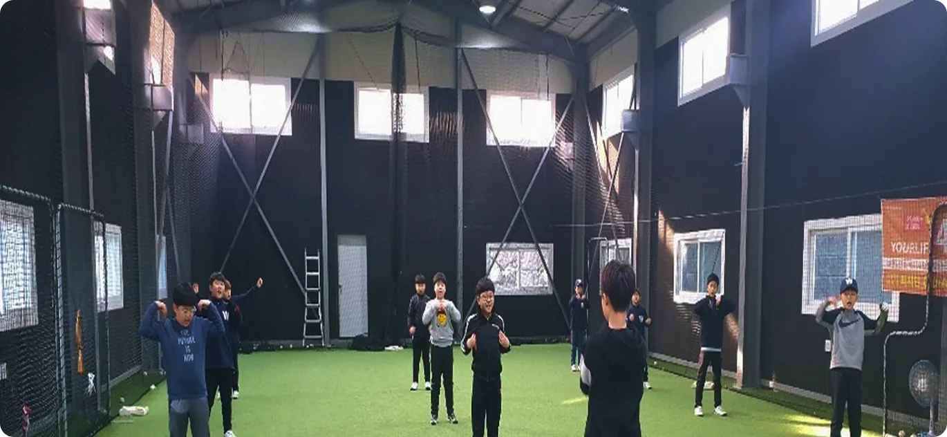 100평 규모 실내연습장
